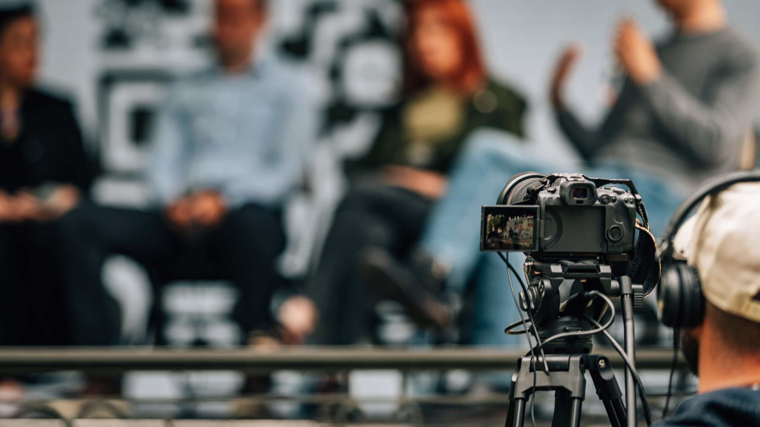 cameras at a panel discussion conference 2022 07 12 20 13 02 utc scaled